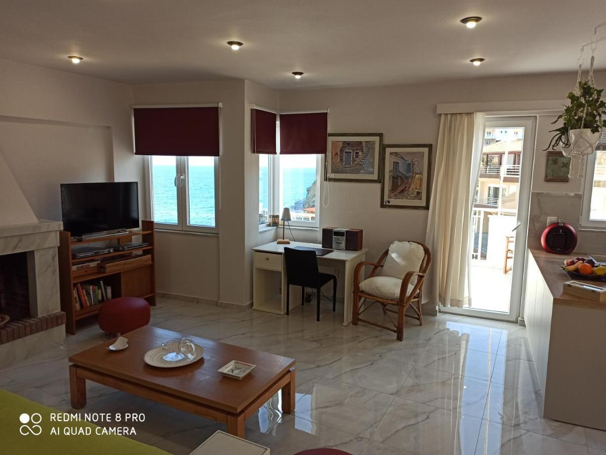 Popis Sea View Apartments Agia Pelagia Exteriör bild