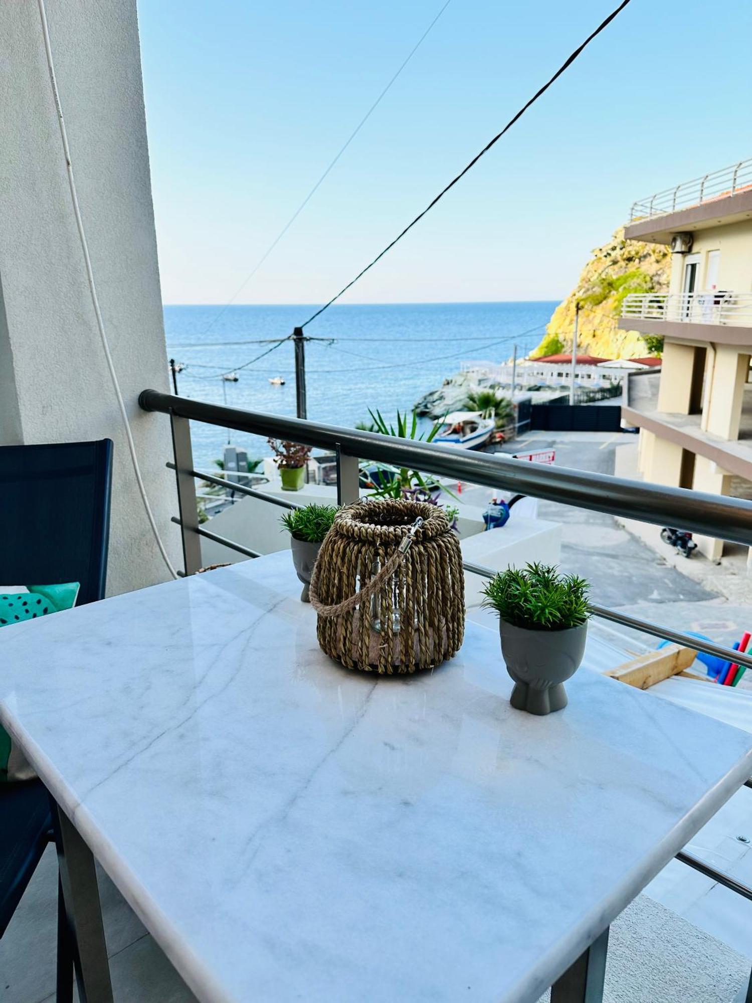 Popis Sea View Apartments Agia Pelagia Exteriör bild