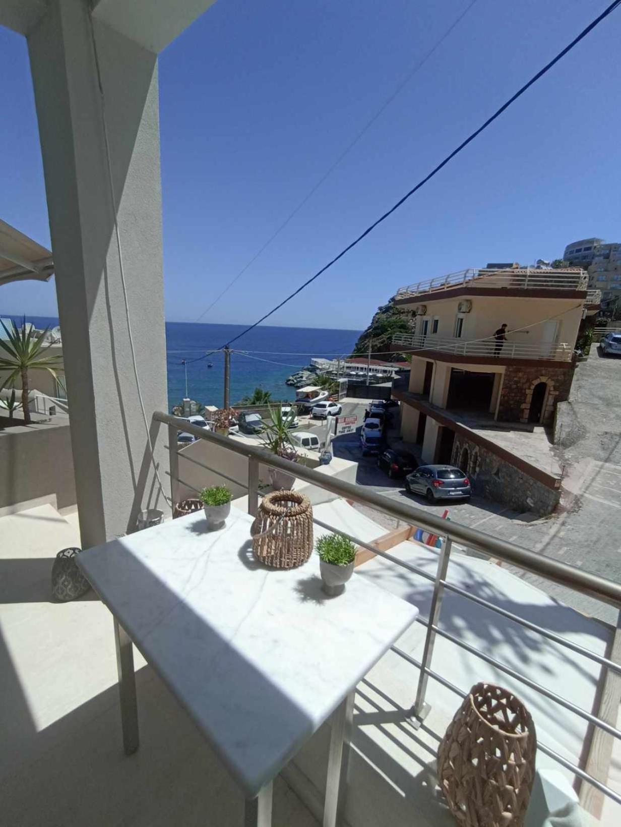 Popis Sea View Apartments Agia Pelagia Exteriör bild