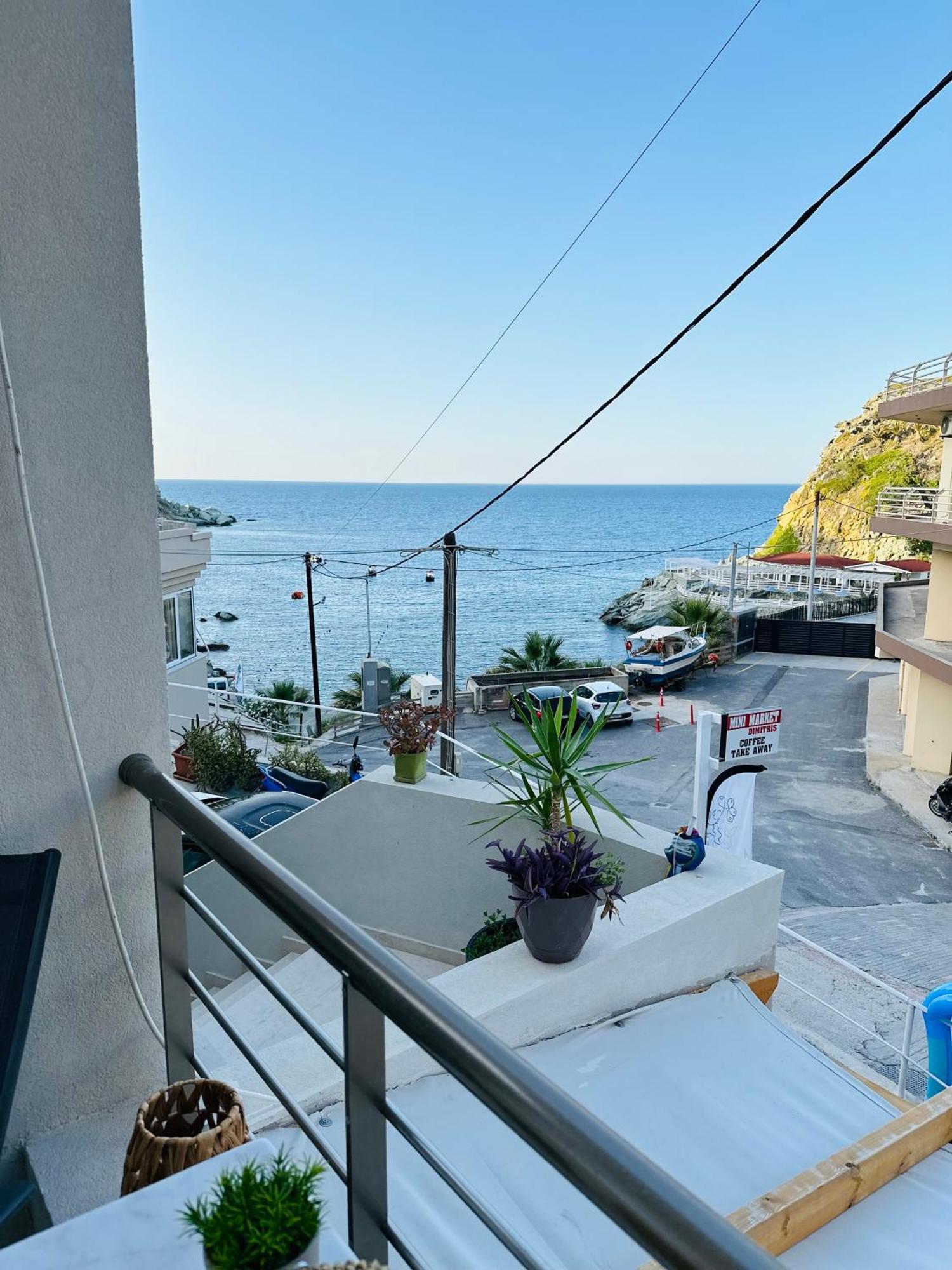 Popis Sea View Apartments Agia Pelagia Exteriör bild