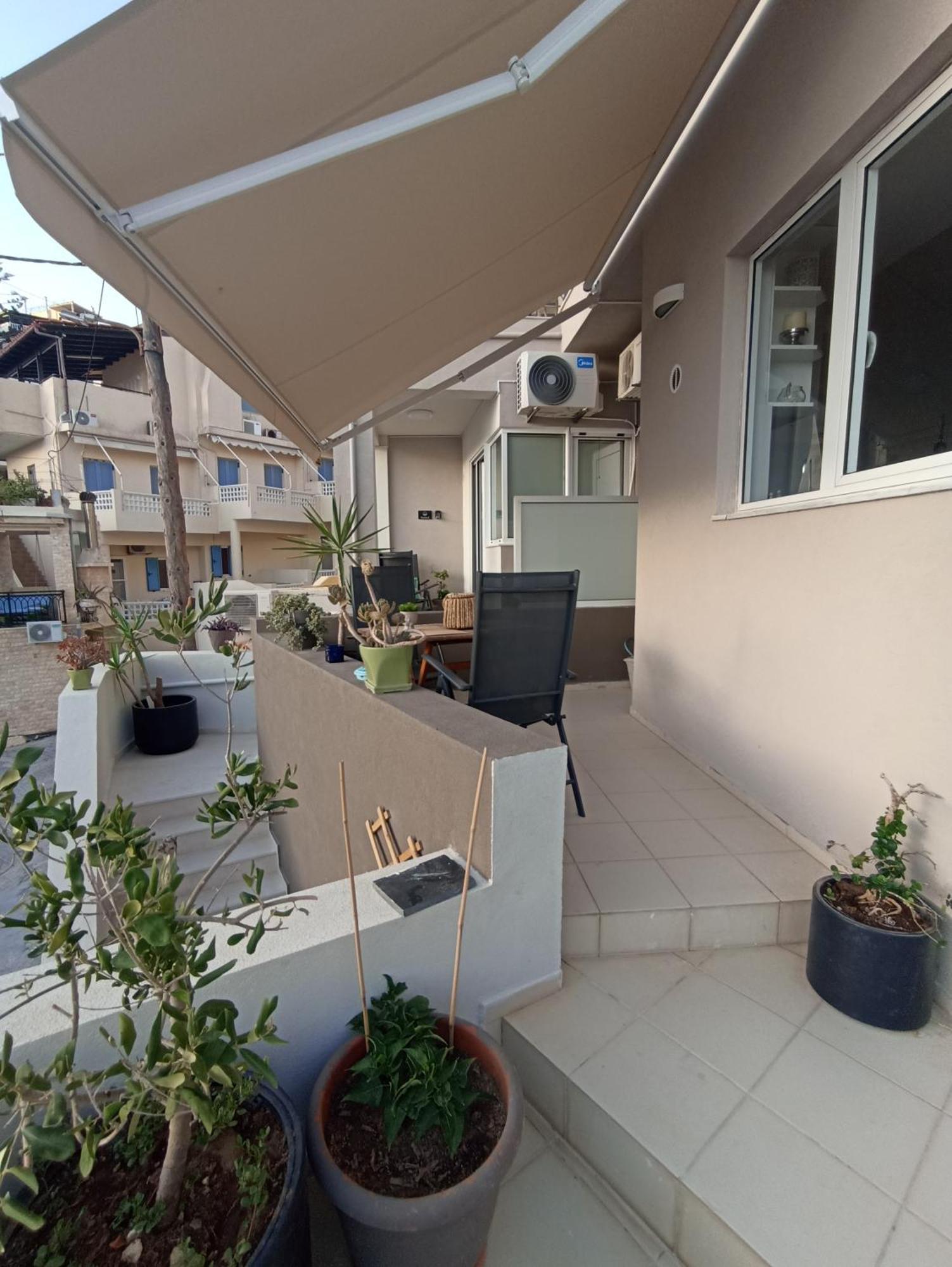 Popis Sea View Apartments Agia Pelagia Exteriör bild