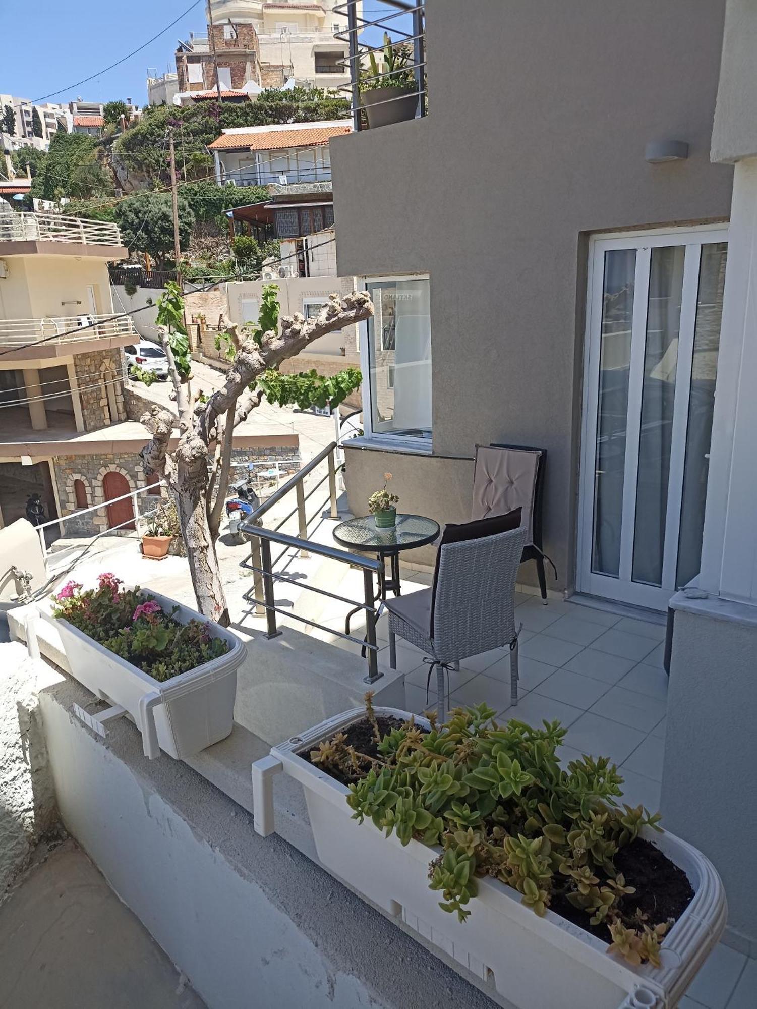 Popis Sea View Apartments Agia Pelagia Exteriör bild