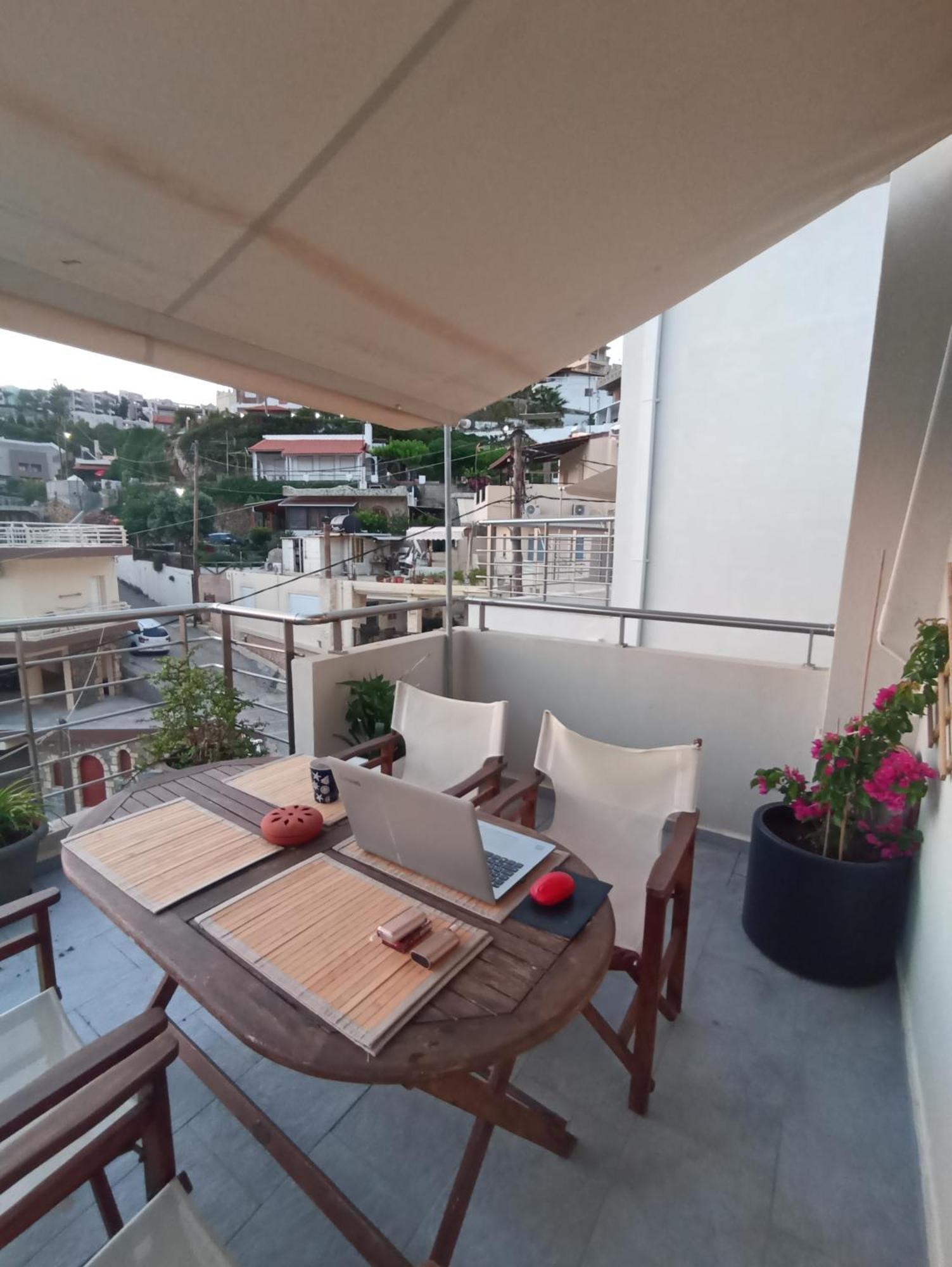 Popis Sea View Apartments Agia Pelagia Exteriör bild
