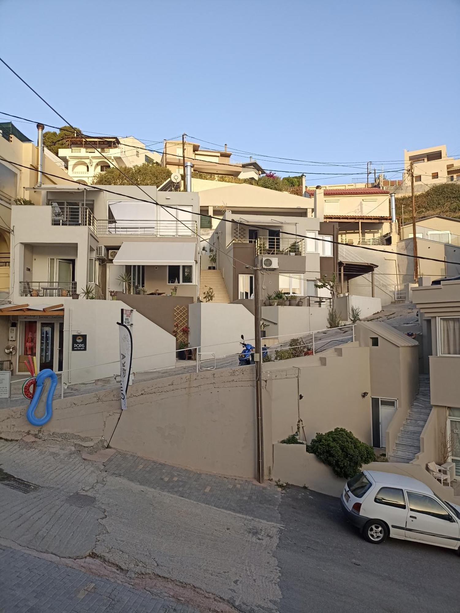 Popis Sea View Apartments Agia Pelagia Exteriör bild