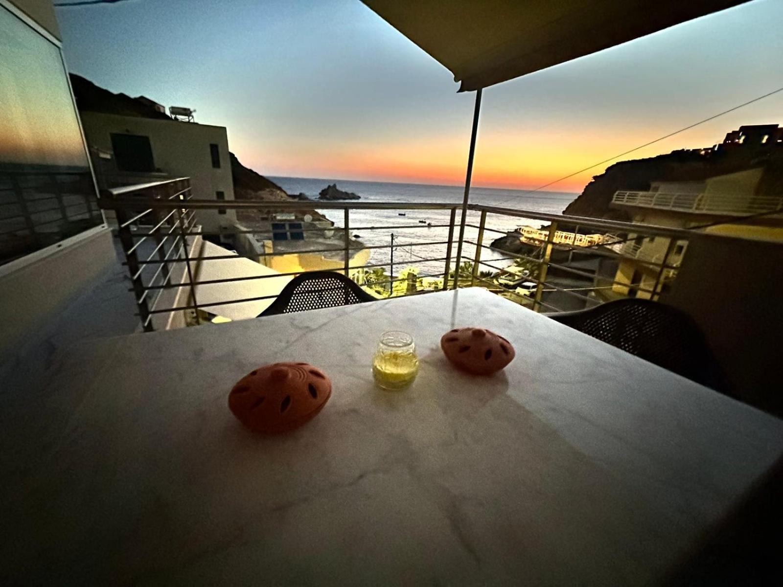 Popis Sea View Apartments Agia Pelagia Exteriör bild