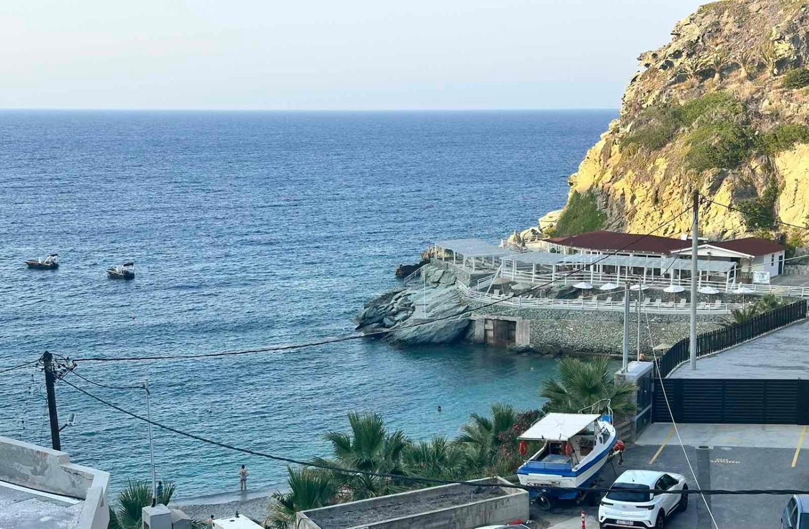 Popis Sea View Apartments Agia Pelagia Exteriör bild