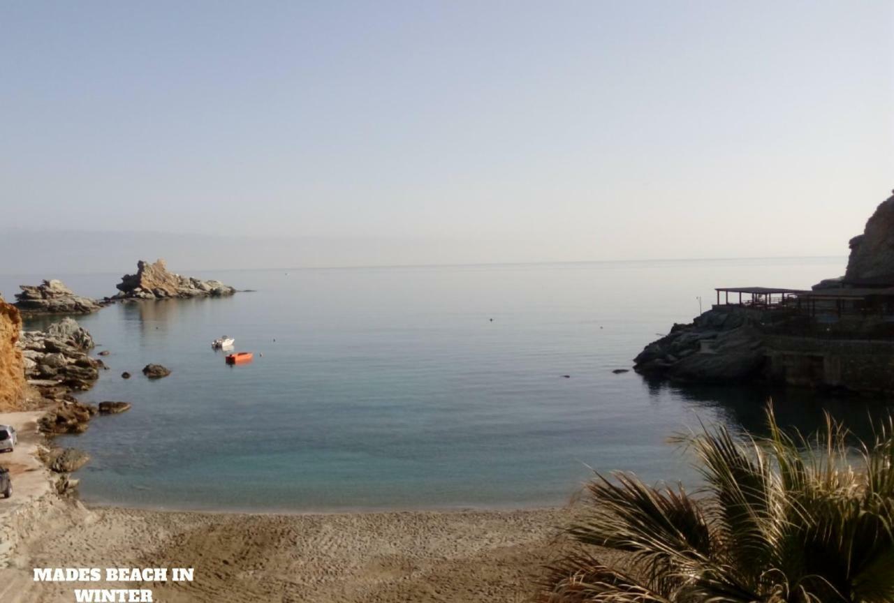 Popis Sea View Apartments Agia Pelagia Exteriör bild