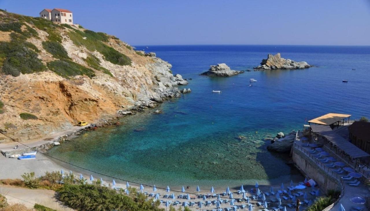 Popis Sea View Apartments Agia Pelagia Exteriör bild
